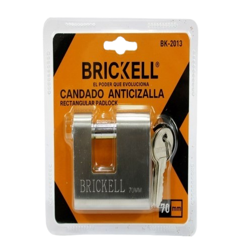 CANDADO ANTICIZALLA 70 MM UNID BRICKELL
