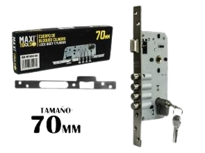 CERRADURA DE EMBUTIR MULTILOK 70MM UNID MAXI LOCK
