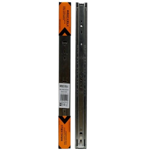 CORREDERA RIEL TELESCOPICA CON BALINERAS 35CM UNID BRICKELL