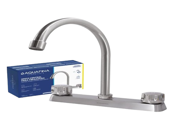 LLAVE FREGADERO 11.4"X8" - MANILLAS HEXAGONAL UNID HEXAGONAL UNID AQUAFINA