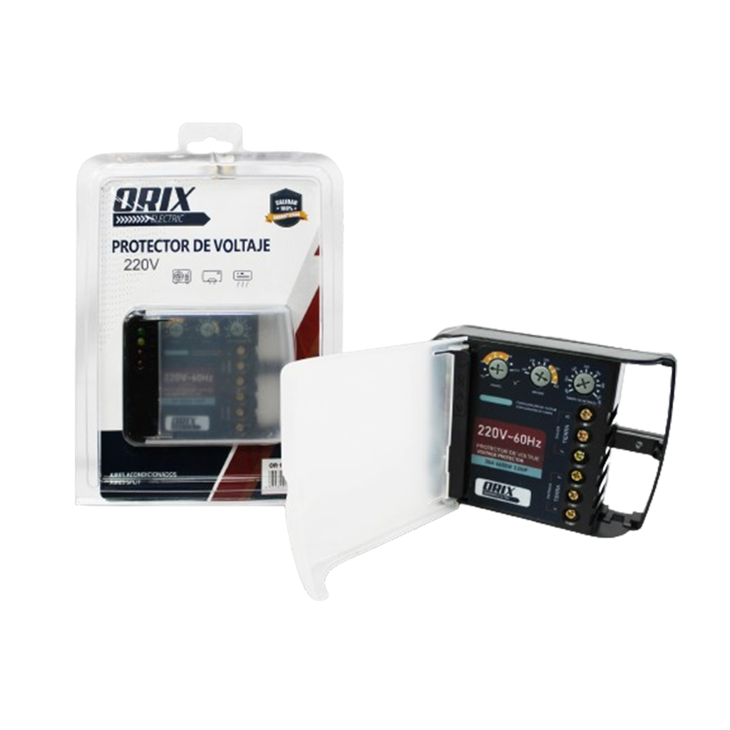 PROTECTOR DE VOLTAJE 220V UNID FREC 50/60HZ ORIX ELECTRIC
