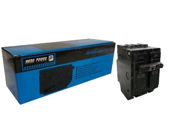 BREAKER INTERRUPTOR DE CIRCUITO THQL EMPOTRAR DOBLE 20A UNID MEGA
