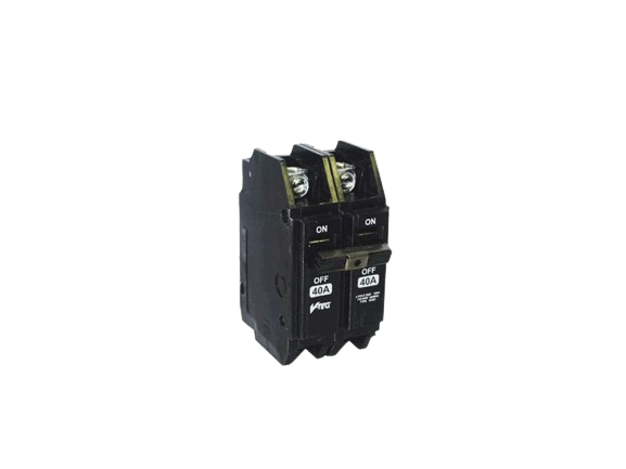 BREAKER INTERRUPTOR DE CIRCUITO THQL EMPOTRAR DOBLE 40A UNID V-TEG