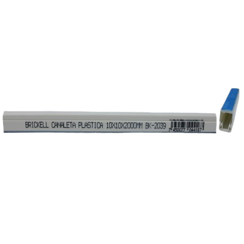 CANALETA DE PVC CON ADHESIVO 10x10x2000MM UNID BRICKELL