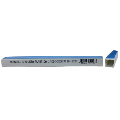 CANALETA DE PVC CON ADHESIVO 24x14x2000MM UNID BRICKELL