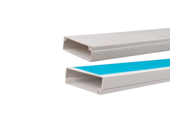 CANALETA DE PVC CON ADHESIVO 30x13x2000MM UNID TRIC