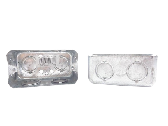 CAJA METALICA GALVANIZADA 4"X2"X1 7/8"  0.6MM UNID BRICKELL