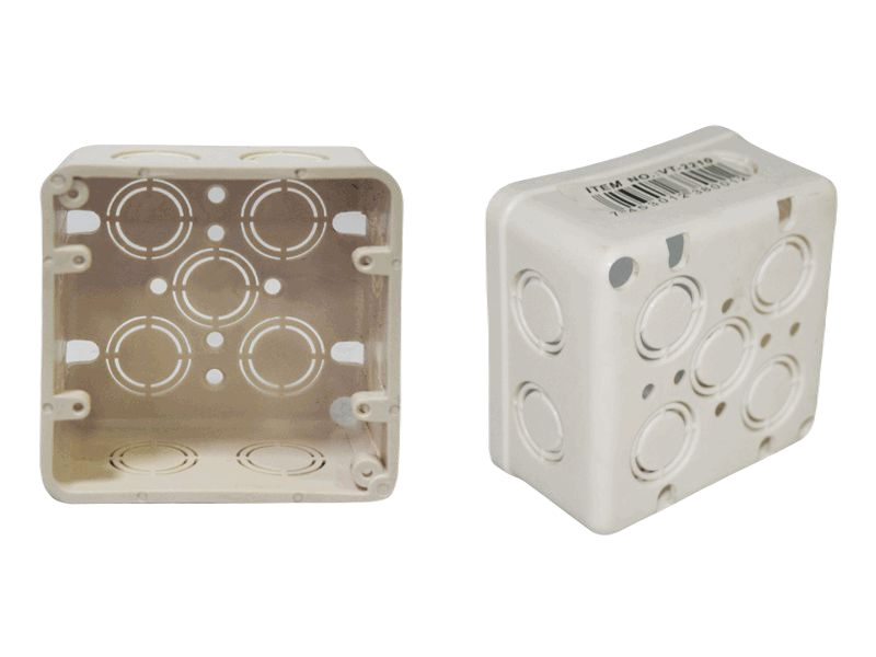 CAJA ELECT PVC CUADRADA 4"x4" UNID V-TEG