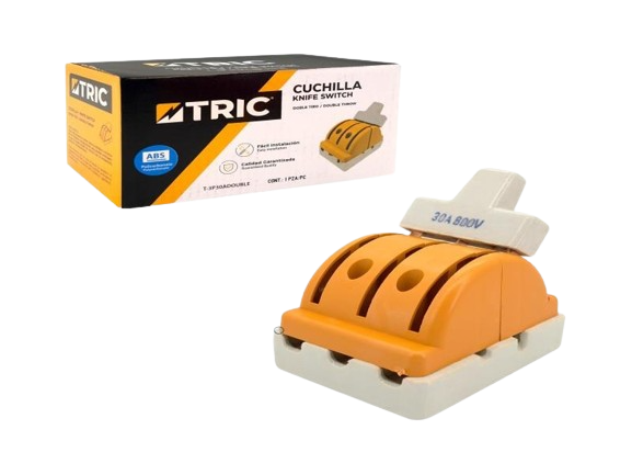 CUCHILLA 2 PASES/3 POLOS 30 AMP UNID TRIC