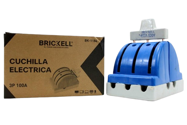 CUCHILLA ELECTRICA DOBLE PASE 3P*100A 600V UNID BRICKELL