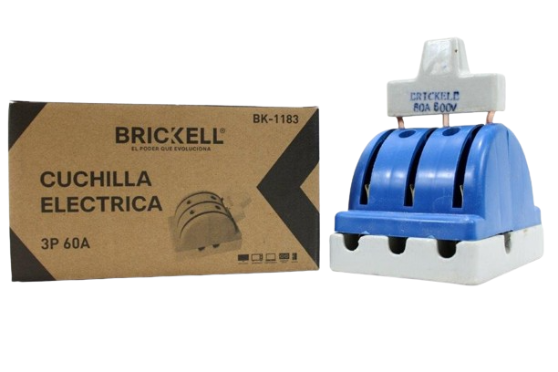 CUCHILLA ELECTRICA DOBLE PASE 3P*60A UNID BRICKELL