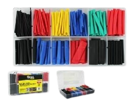 SET TERMO ENCOGIBLE  PARA CABLES 400 PZAS UNID SEAL TOOLS