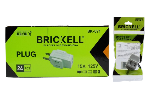 ENCHUFE 3 EN 1 UNID BRICKELL
