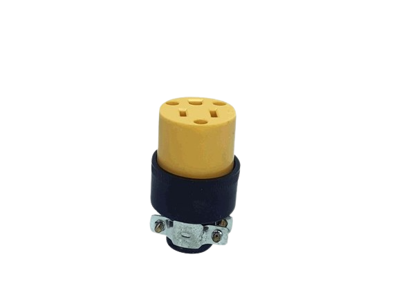 TOMA CONECTOR HEMBRA PARA ENCHUFE C/TIERRA PLASTICO UNID V-TEG