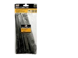 TIRRAP ZUNCHO NEGRO 4.5x200MM 100 PZAS UNID MAXI TOOLS