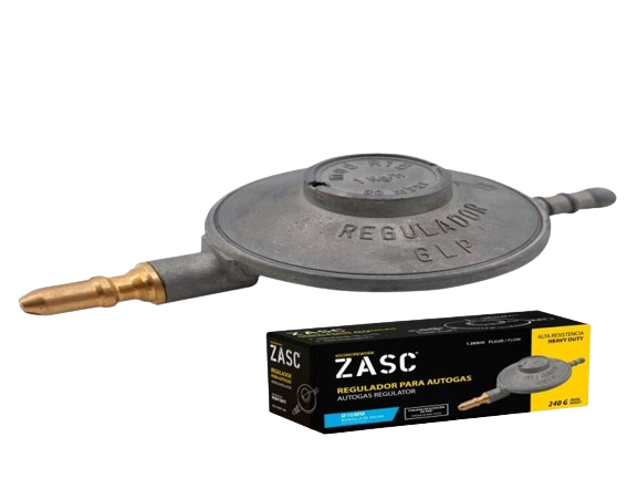 REGULADOR AUTOGAS ALEACION DE ZINC10MM-1.5KG/H-155G UNID ZASC