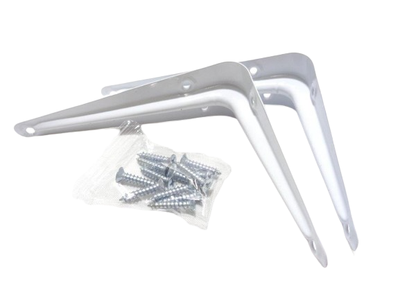 PIE AMIGO BLANCO METALICO 4"X5" (10X12.7CM) UNID BRICKELL