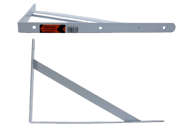 PIE DE AMIGO REFORZADO 16 X 25 CM X 1.9 MM 2PZAS UNID BRICKELL