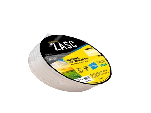 MANGUERA INDUSTRIAL DE PVC 1/2"X1.5MMX100FT