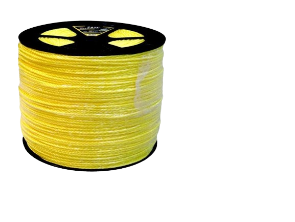 MECATE/RAFIA DE POLIPROPILENO 3/16"x10KG L=1.000MTS AMARILLO ZASC