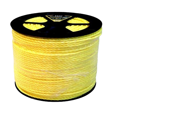 MECATE/RAFIA DE POLIPROPILENO 5/16"x10KG L=330MTS AMARILLO ZASC
