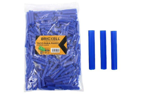 RAMPLUG PLASTICO 5/16 x 2" 250 PZAS UNID BRICKELL