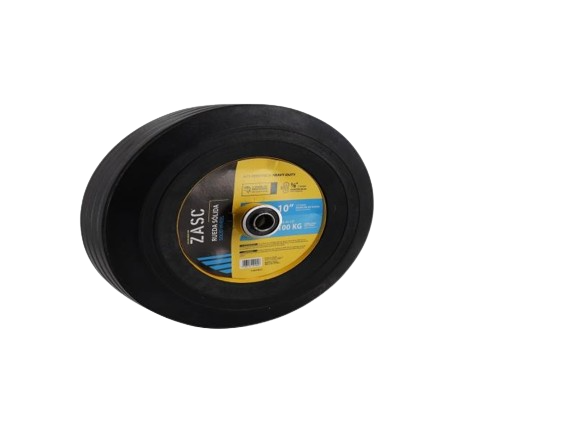 RUEDA MACIZA PARA CARRETILLA 10"X2.5" UNID ZASC