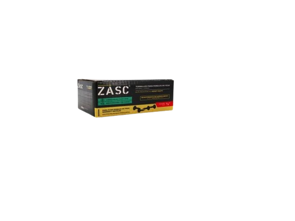TORNILLO 1/2" ROSCA DELGADA CAL #6 NEGRO 1.000 PZAS/CAJA UNID ZASC