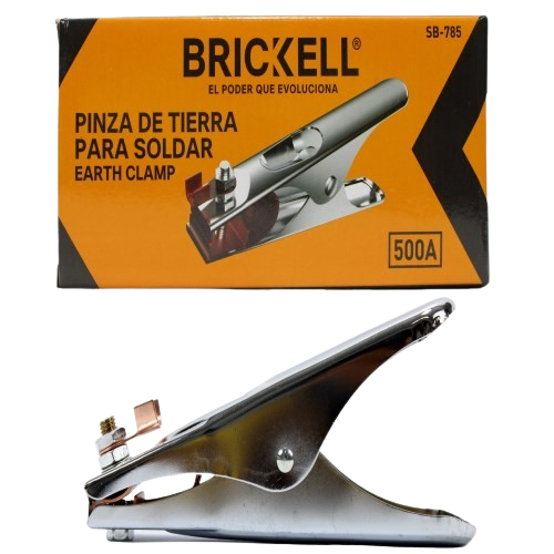 PINZA DE TIERRA PARA SOLDAR 500A UNID BRICKELL
