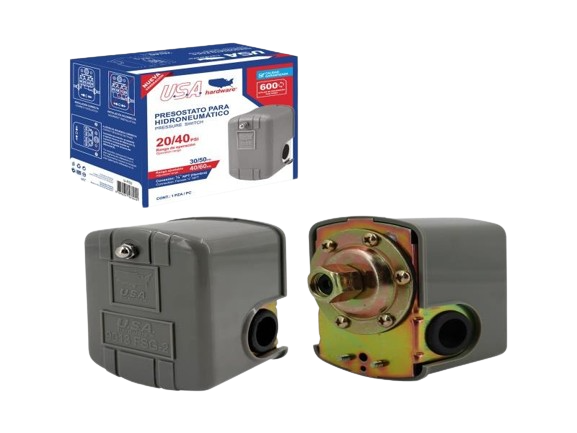 PRESOSTATO 20-40PSI 1/4" NPT UNID USA