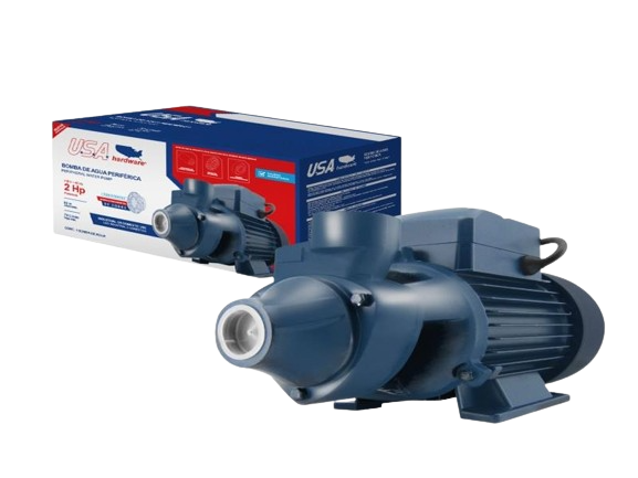 BOMBA DE AGUA PERIFERICA 2HP 100% COBRE UNID USA