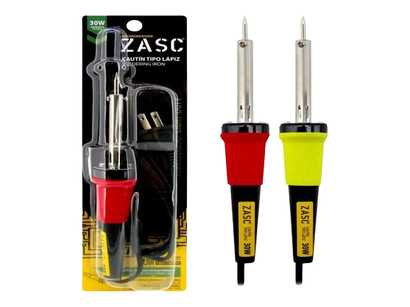 CAUTIN TIPO LAPIZ 30W CABLE DE 1.1M M/AMARILLO UNID ZASC