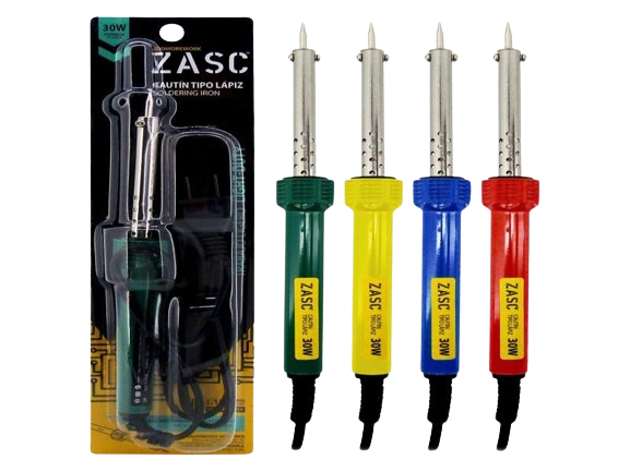 CAUTIN TIPO LAPIZ 30W CABLE DE 1.1M M/AZUL UNID ZASC