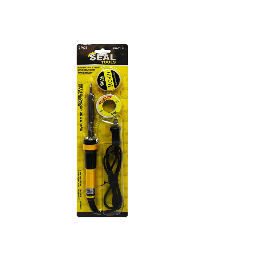 SET DE CAUTIN CON ESTAÑO 1,0MM 110V/60W UNID SEAL TOOLS