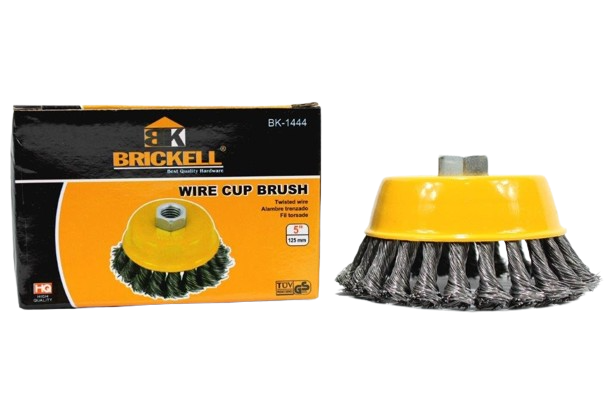 CEPILLO CIRC ALAMBRE ENTORCHADA ONDULADO 5" ROS 5/8" UNID BRICKELL