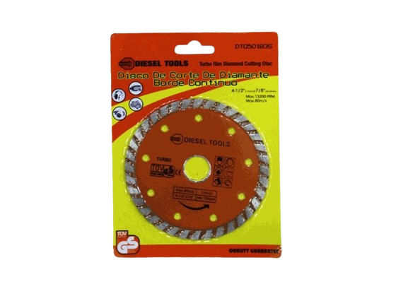 DISCO DIAMANTADO TUBROC B/CONTINUO 7"X7/8" UNID DIESEL