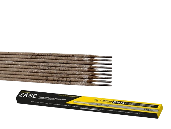 ELECTRODOS DE SOLDADURA GRIS E6013 - 3/32" 2.5X350MM 1KG UNID ZASC
