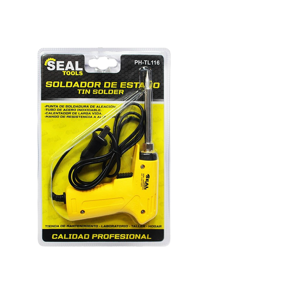 PISTOLA SOLDADORA DE ESTAÑO 30W-110V UNID SEAL TOOLS