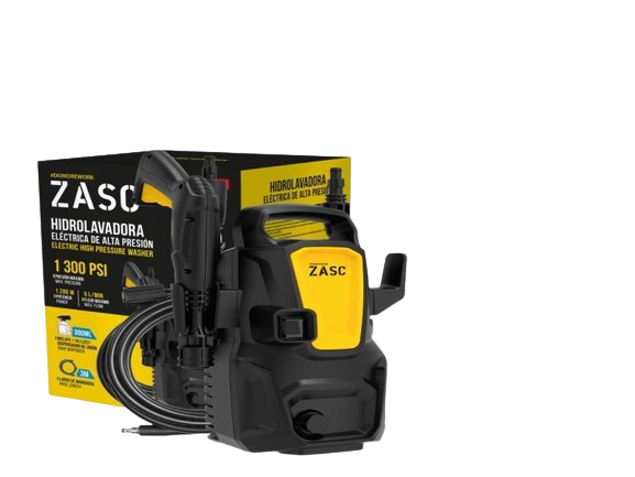 HIDROLAVADORA ELECTRICA DE ALTA PRESIÓN 1300PSI UNID ZASC