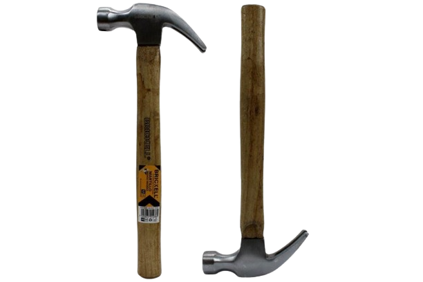 MARTILLO DE HIERRO 12OZ CON MANGO DE MADERA UNID BRICKELL