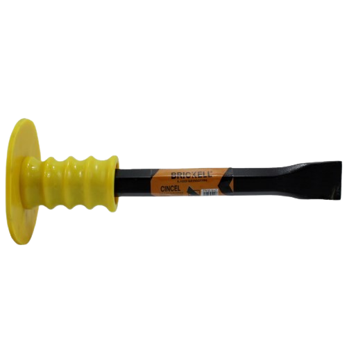 CINCEL PUNTA PLANA 12" MANGO PROTECTOR UNID BRICKELL