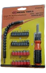 DESTRONILLADOR CON EXTENSION 42 PUNTAS UNID DIESEL TOOLS