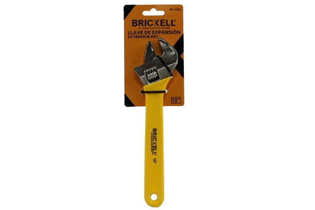 LLAVE AJUSTABLE 10" DE ACERO AL CARBONO UNID BRICKELL