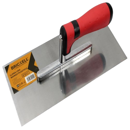 PALUSTRA LLANA METALICA MANGO PLASTICO UNID BRICKELL