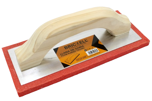 PALUSTRA LLANA PLASTICA CON GOMA ROJA UNID BRICKELL