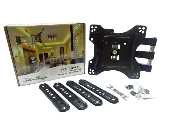 BASE DE TV MOVIBLE 14" A 55" SOPORTA 50KG UNID S/M