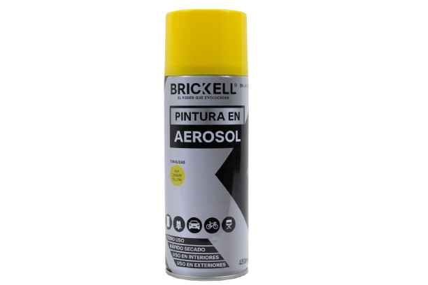 SPRAY PINTURA 450ML COLOR AMARILLO #41 UNID BRICKELL