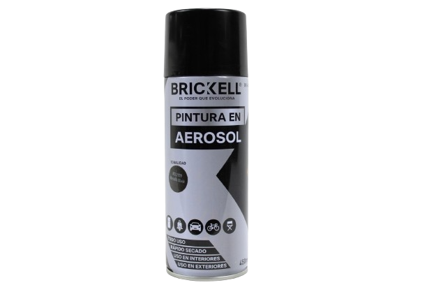 SPRAY PINTURA 450ML NEGRO METALICO #1139 UNID BRICKELL