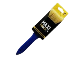 BROCHA 3" CERDA BLANCA C/MANGO AZUL MAXI TOOLS