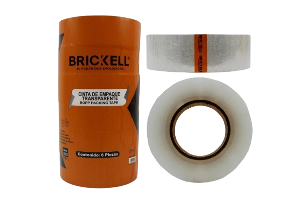 CINTA DE EMBALAJE TRANSPARENTE 45MMX300YX40MIC UNID BRICKELL